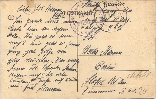 Ardoye - De Statie - Feldpost Fliegerabwehr -690498