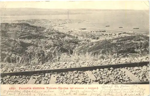 Ferrovia elettrica Trieste Opcina -690656