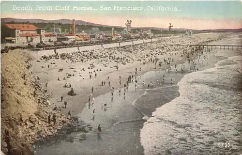 San Francisco - Beach from Cliff house -690634