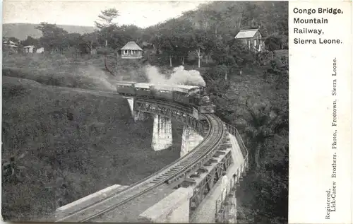 Congo Bridge - Railway - Sierra Leone -690706