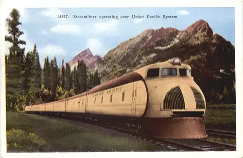 Streamliner operating over Union Pacific System -690732