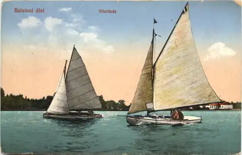Balatoni elet - Vitorlazas -690856