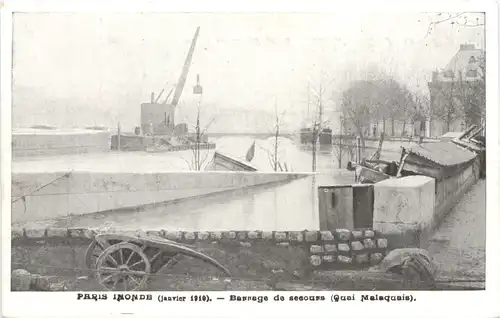 Paris Inonde 1910 -690886