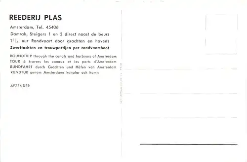 Amsterdam - Reederij Plas -691006