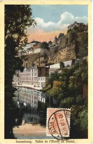 Luxembourg - Vallee de l Alzette au Grund -690972