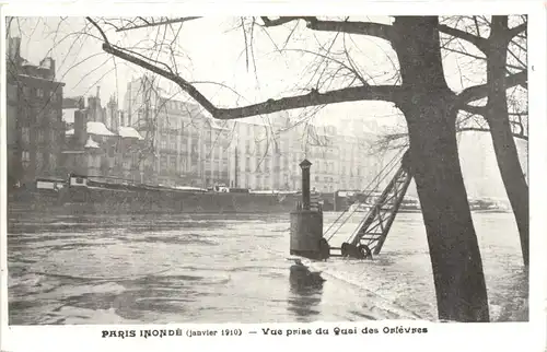Paris Inonde 1910 -690880