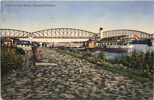 Krems an der Donau - Dampfschiffstation -690930
