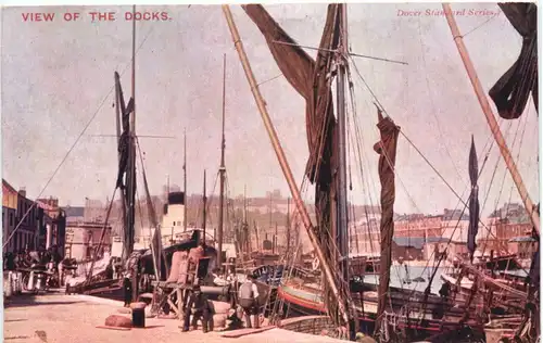 Dover - View of the Docks -690948