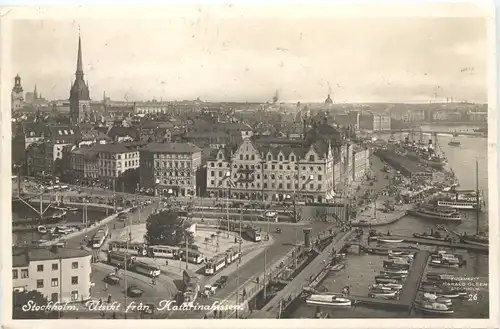 Stockholm - Utsikt fran Kararinahissen -691008