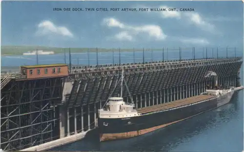 Fort William - Ontario - Iron Ore Dock -690978