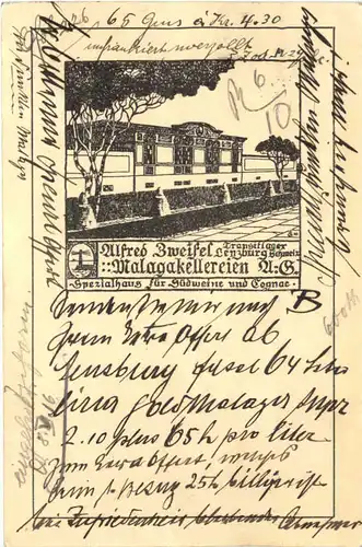 Lenzburg - Alfred Zweifel - Malagakellereien - Walshut -691080