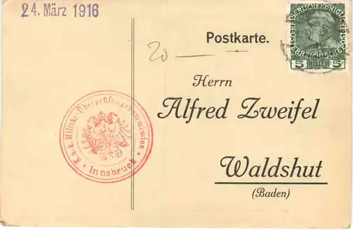 Lenzburg - Alfred Zweifel - Malagakellereien - Walshut -691082