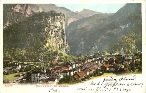 Thusis gegen die Viamala -691144