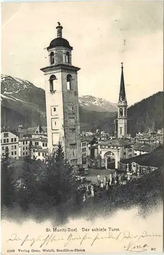 St. Moritz-Dorf - Der schiefe Turm -691234