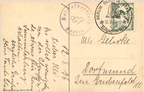 Reichssportfest Olympia Berlin 1936 - Teilnehmende Länder -691368