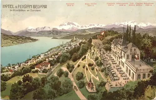 Hotel Pension Belvoir bei Rüschlikon -691316