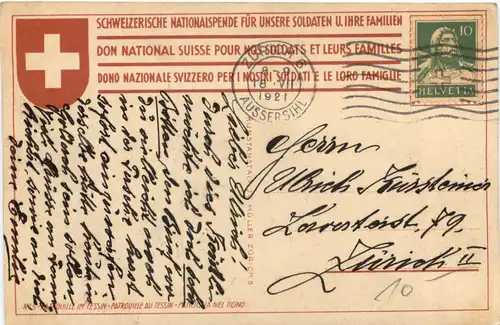 Schweiz - Künstler Ak E. Schlatter -691300