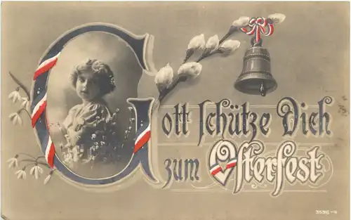 Gott schütze Dich zum Osterfest - WW1 -691416