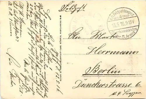 Dun an der Maas - Feldpost -691624