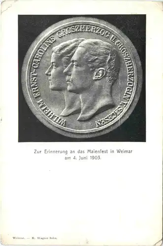 Weimar - Maienfest 1903 -691664