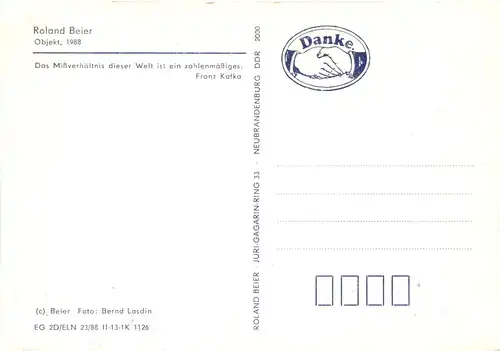 Geld auf Ansichtskarte DDR -691630