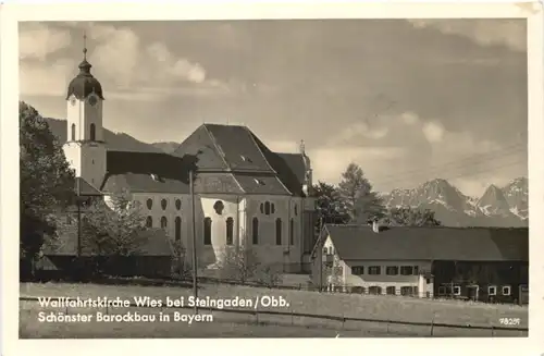 Wallfahrtsort Wies bei Steingaden, die Wieskirche -549194