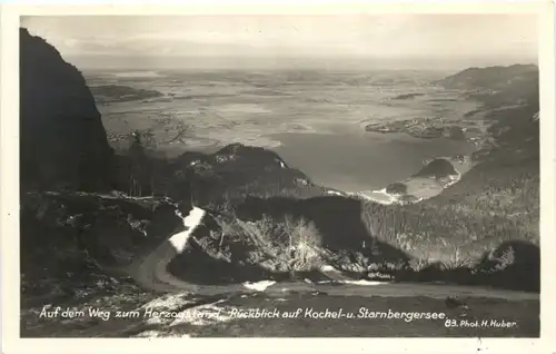 Starnberger See, Auf dem Weg zum Herzogstand -549344