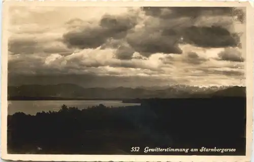 Starnberger See, Gewitterstimmung -549354