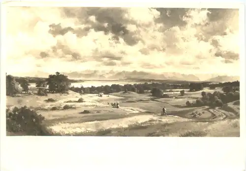 Landschaft am Starnberger See -549414