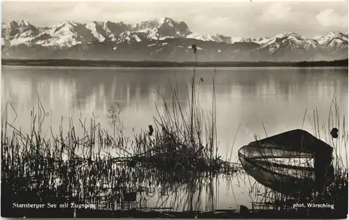 Starnberger See, mit Zugspitze -549372