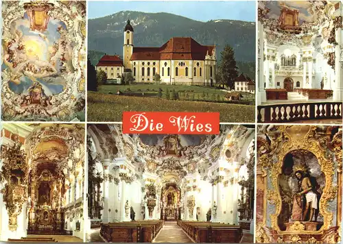 Wies bei Steingaden, Die Wieskirche, div. Bilder -549290