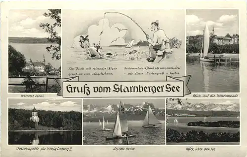 Starnberger See, Grüsse, div. Bilder -549356