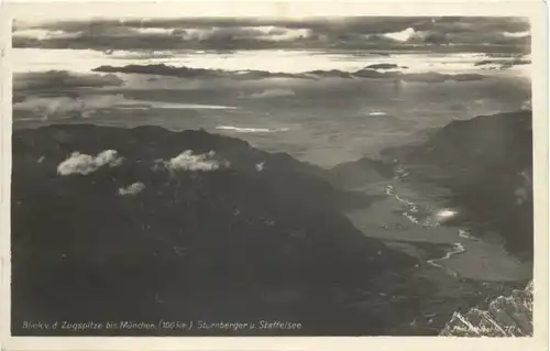 Am Starnberger See, Blick von der Zugspitze -549594