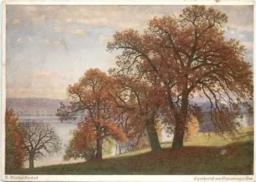 Am Starnberger See, Spätherbst -549430