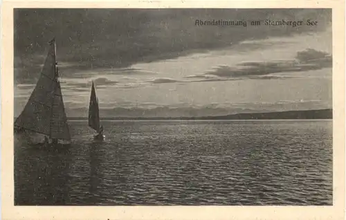 Am Starnberger See, Abendstimmung -549516