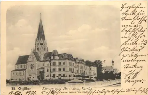 Erzabtei St. Ottilien, Kloster und Herz-Jesu-Kirche -549764