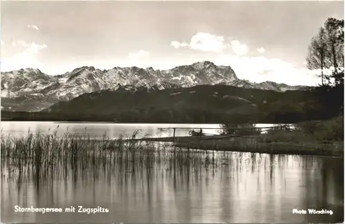 Am Starnberger See, mit Zugspitze -549510