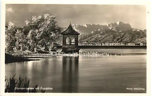 Am Starnberger See, mit Zugspitze -549626