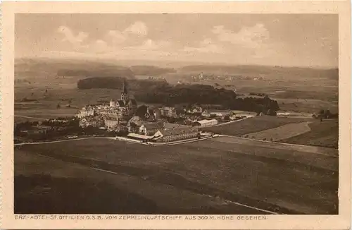 St. Ottilien, Erzabtei, vom Zeppelin aus gesehen -549908