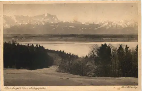 Am Starnberger See, mit Zugspitze -549620