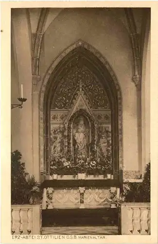 St. Ottilien, Erzabtei, Marienaltar -549852