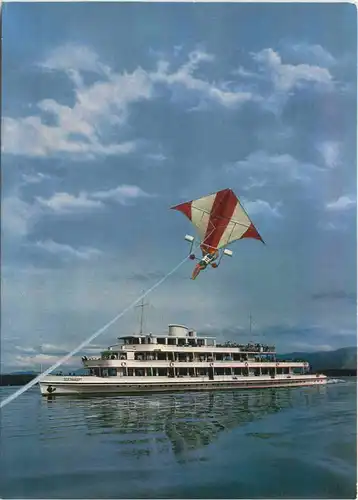 Am Starnberger See, Drachenflug die hohe Schule des Wasserskis -549710