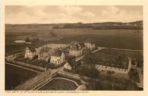 St. Ottilien, Erzabtei, Klosterwirtschaft, Waschhaus und Villen -549974