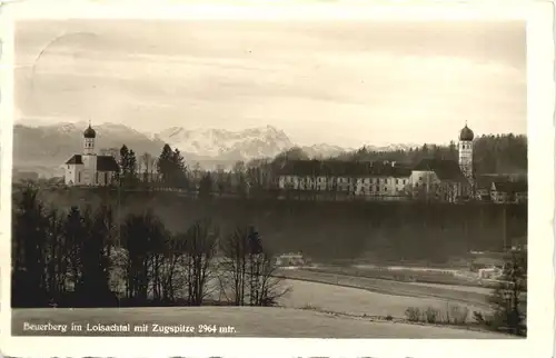 Beuerberg im Loisachtal, mit Zugspitze -550212