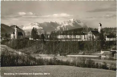 Beuerberg im Loisachtal, mit Zugspitze -550230