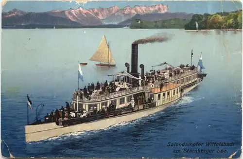 Starnberger See, Dampfer Wittelsbach -550452