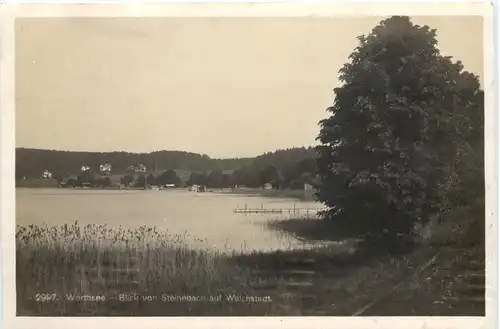 am Wörthsee, Blick von Steinebach auf Walchstadt -550336