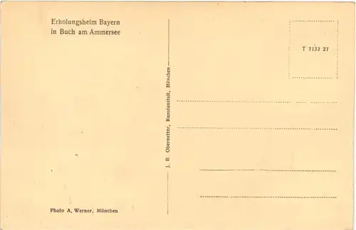 Buch a. Ammersee, Erholungsheim Bayern, -550578