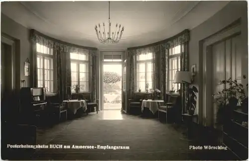 Buch a. Ammersee, Post-Erholungsheim, Empfangsraum -550596