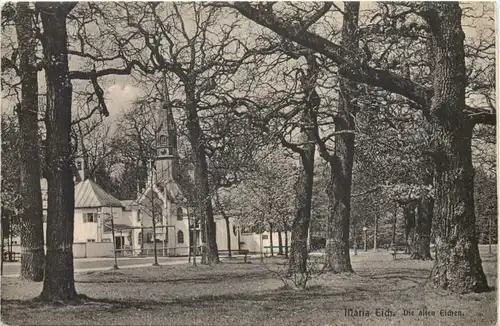 Wallfahrtskapelle Maria Eich bei Planegg, die alten Eichen -550750